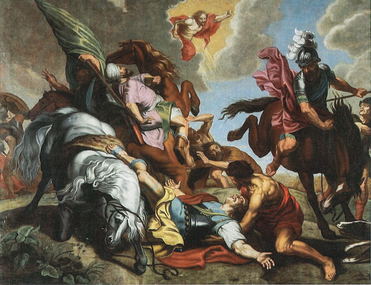 'De bekering van Paulus', naar Rubens - LMA