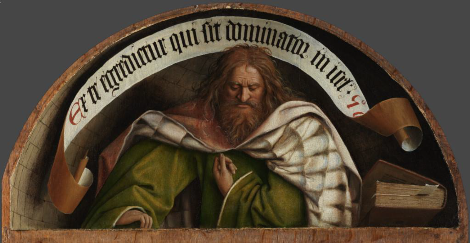 De profeet Micha door Jan van Eyck