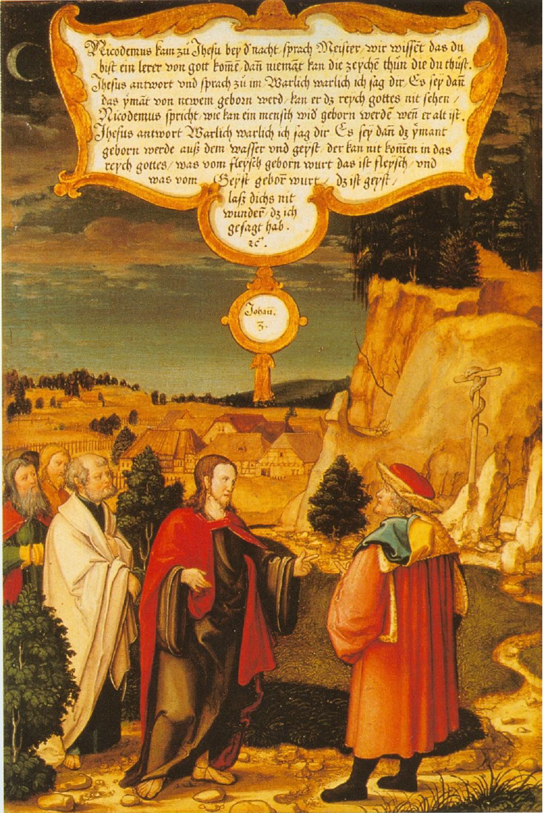Christus en Nikodemus, Heinrich Füllmaurer