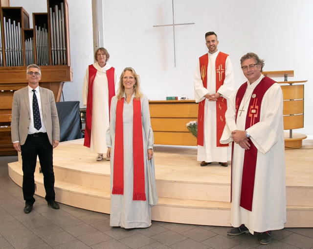 Het predikantenteam van de Evangelisch-Lutherse Gemeente Amsterdam
